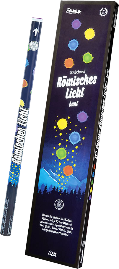 Funke | 10 Schuss Römische Lichter Kal. C - Bunt [Batch 2021]